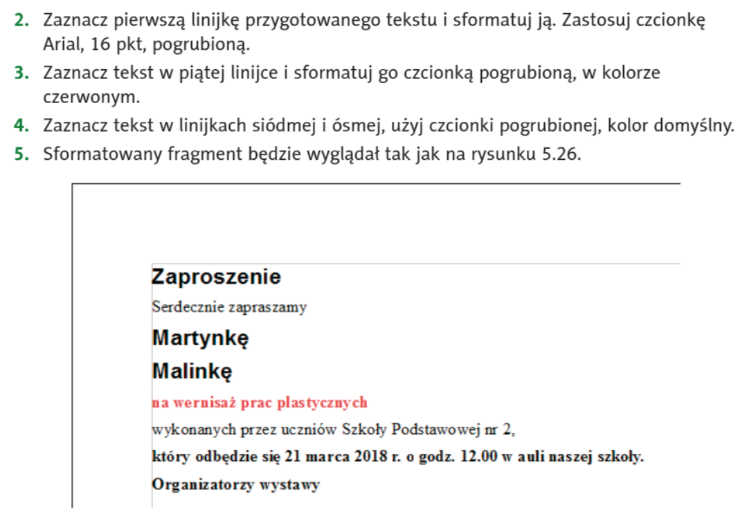 klasa 4 2023-24 - Ćwiczenia